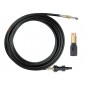Kit pulizia tubazioni 16 mt idropulitrice cod. 41693