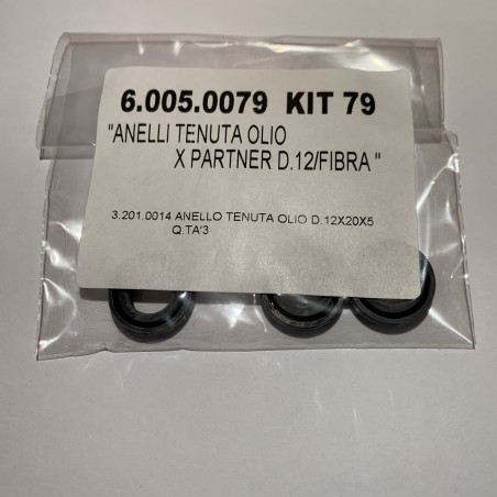 Kit Anelli Tenuta Olio Lavor D.12/FIBRA